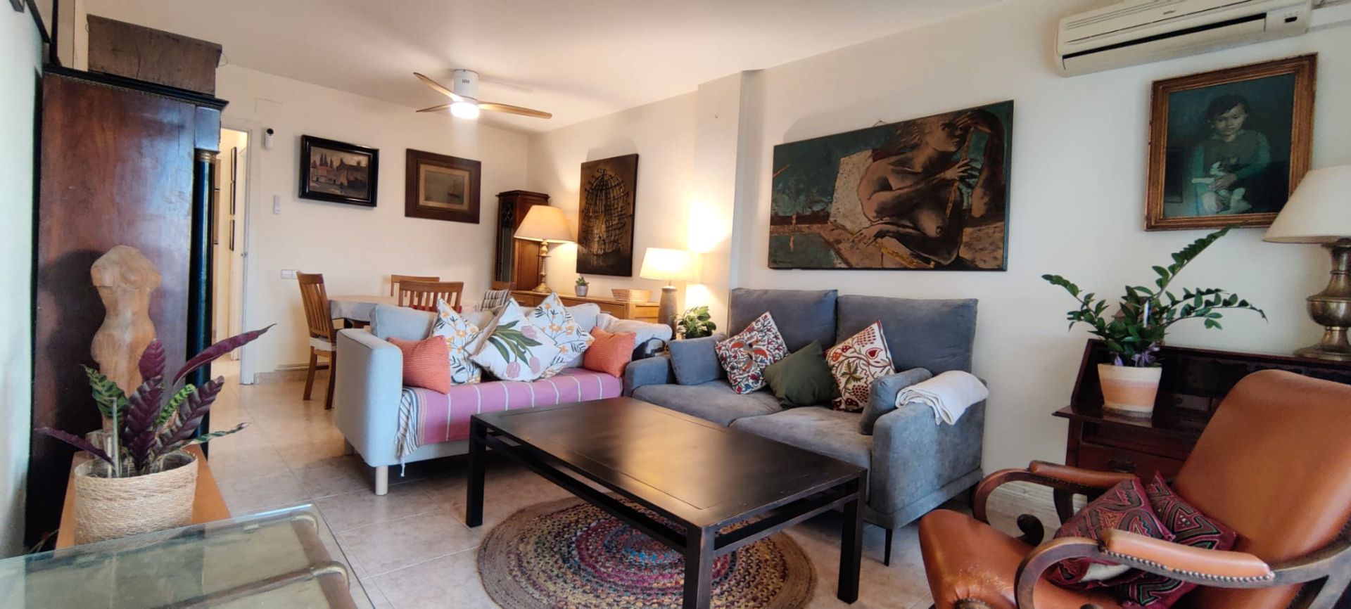 Sala d'estar de Pis en venda en El Vendrell amb Aire condicionat, Calefacció i Traster