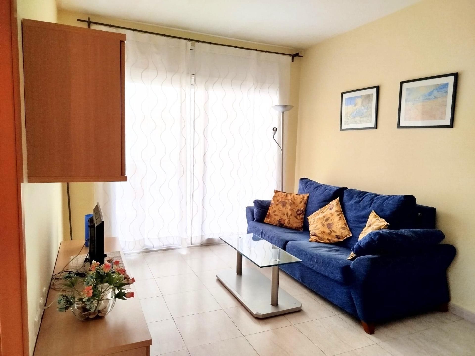 Living room of Flat for sale in Calafell  with Terrace and Balcony