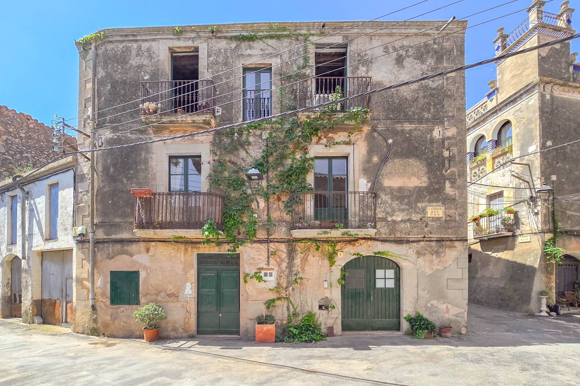 Exterior view of Country house for sale in Ventalló  with Terrace, Storage room and Balcony