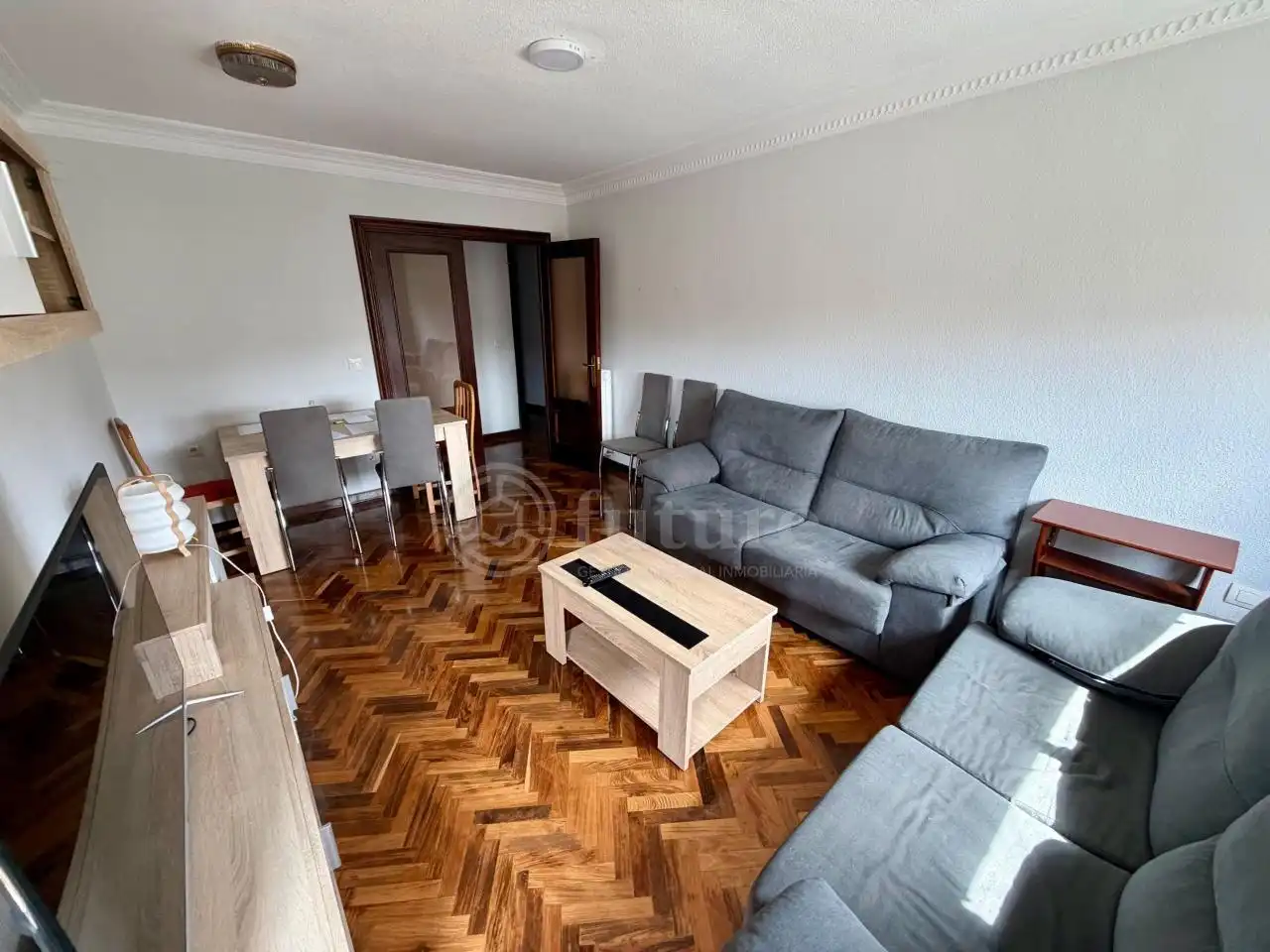 Wohnzimmer von Wohnung zur Miete in Salamanca mit Heizung und Möbliert
