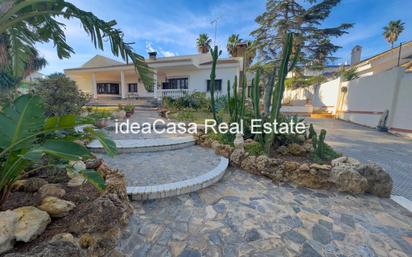 Vista exterior de Casa o xalet en venda en Málaga Capital amb Aire condicionat, Terrassa i Piscina