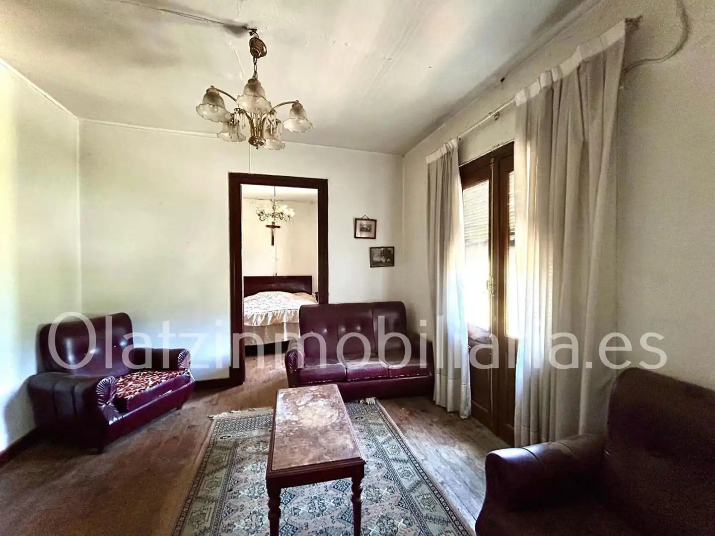Living room of Houses for sale in Gordexola  with Terrace, Storage room and Balcony
