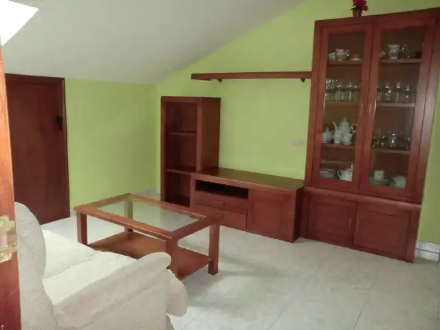 Sala de estar de Ático en venta en Negreira con Amueblado