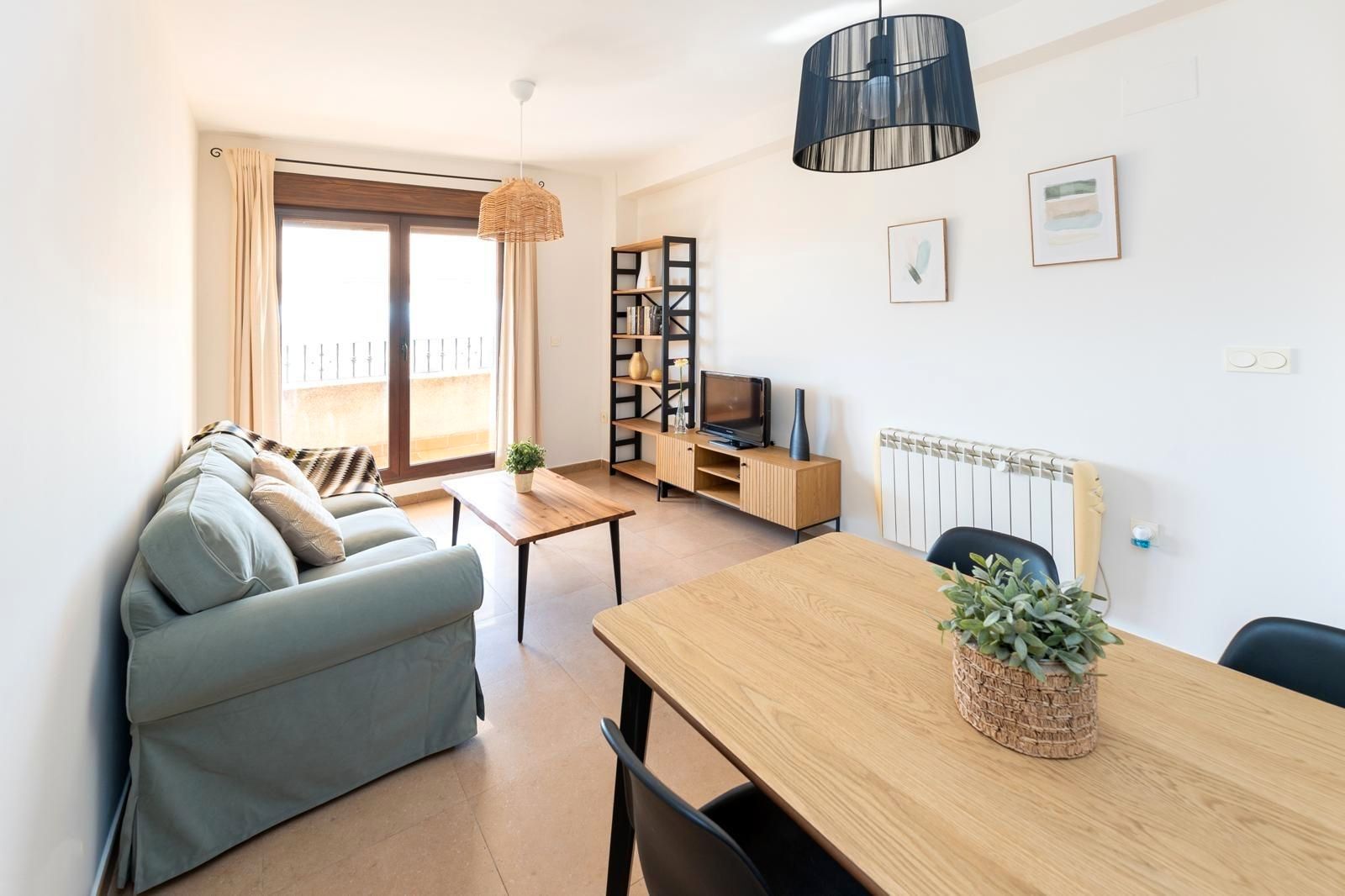 Living room of Flat for sale in Atarfe  with Storage room and Balcony