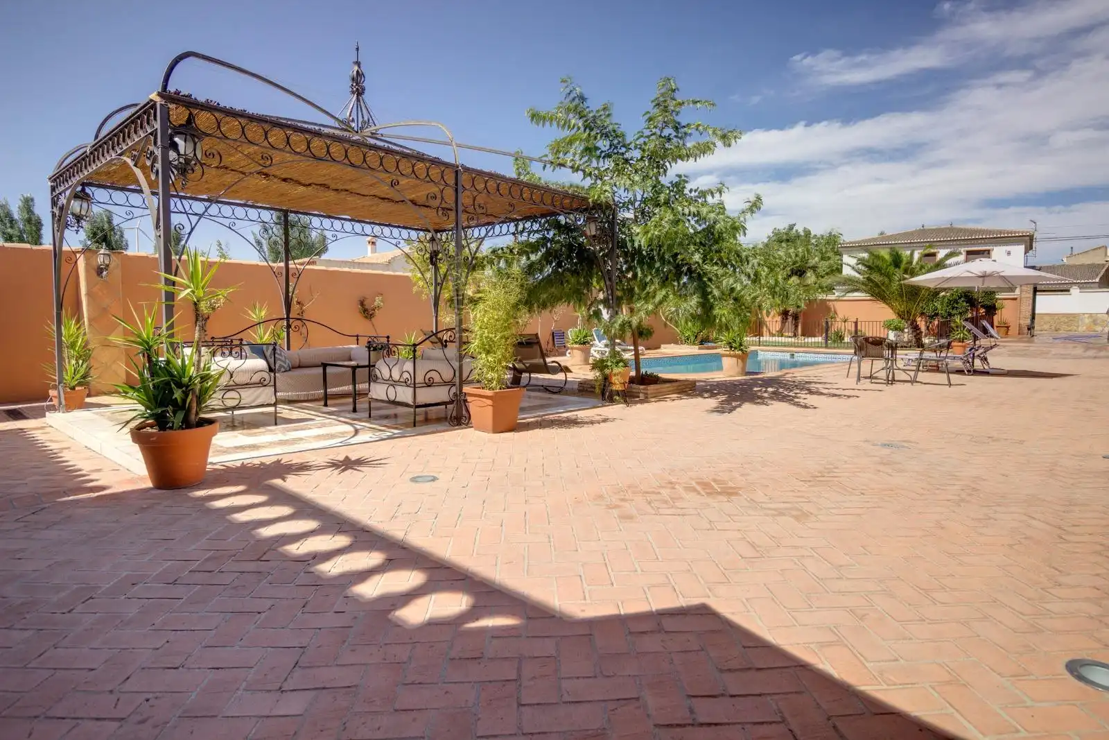 Terrace of Houses for rent in Padul  with Private garden, Furnished and Community pool