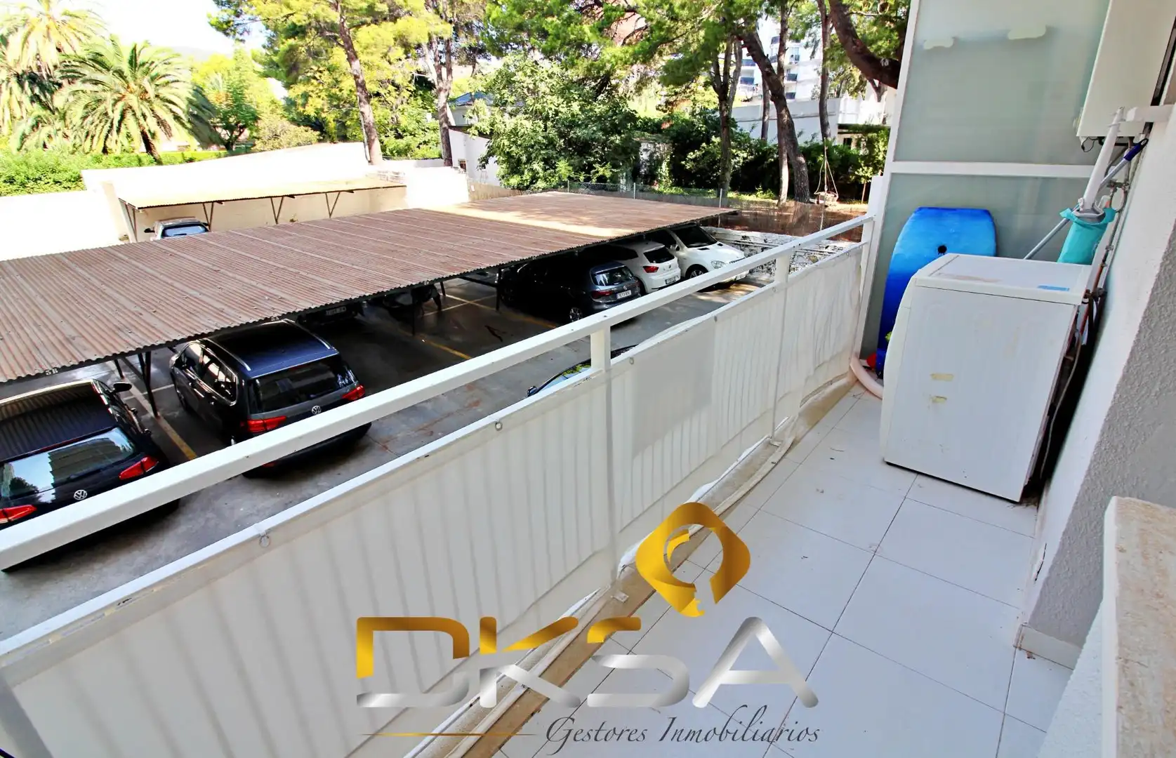 Exterior view of Flat for sale in Benicasim / Benicàssim  with Private garden, Terrace and Furnished