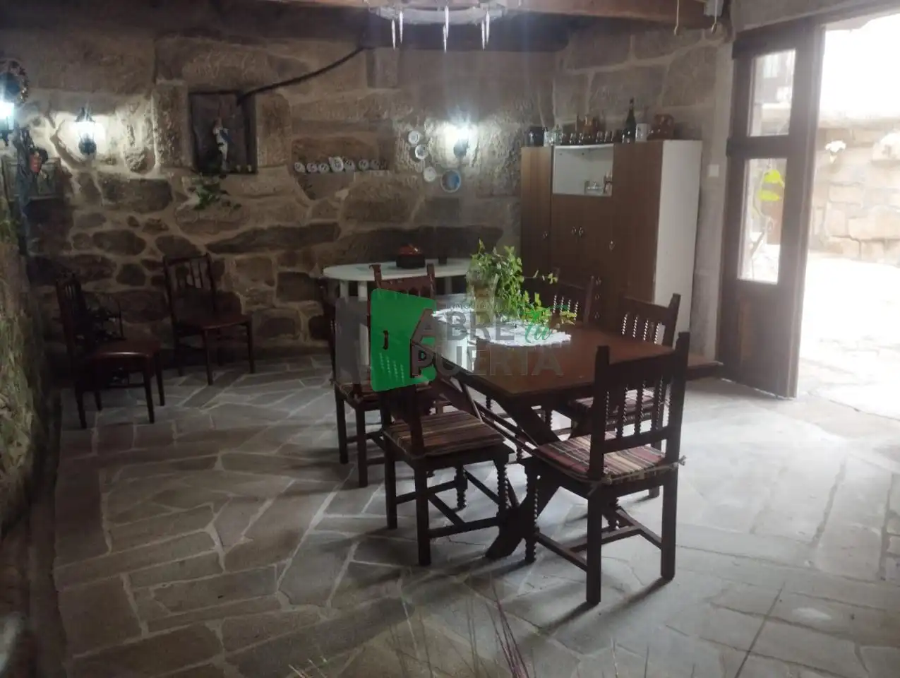 Comedor de Casa o chalet en venta en Punxín con Jardín privado, Amueblado y Balcón