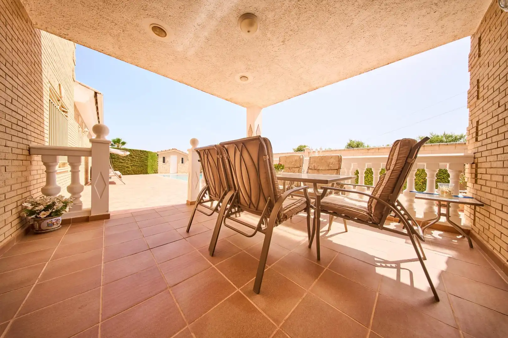 Terraza de Casa o chalet en venta en Dílar con Aire acondicionado, Calefacción y Jardín privado