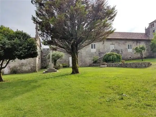 Jardín de Finca rústica en venta en A Cañiza   con Calefacción, Jardín privado y Terraza