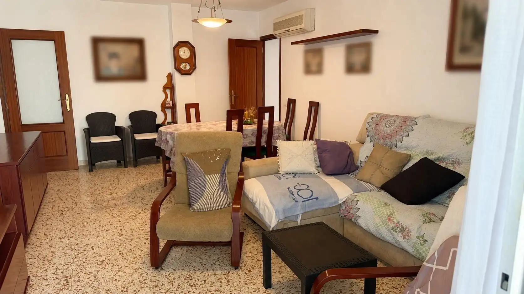 Sala de estar de Piso en venta en Amposta con Aire acondicionado, Terraza y Balcón