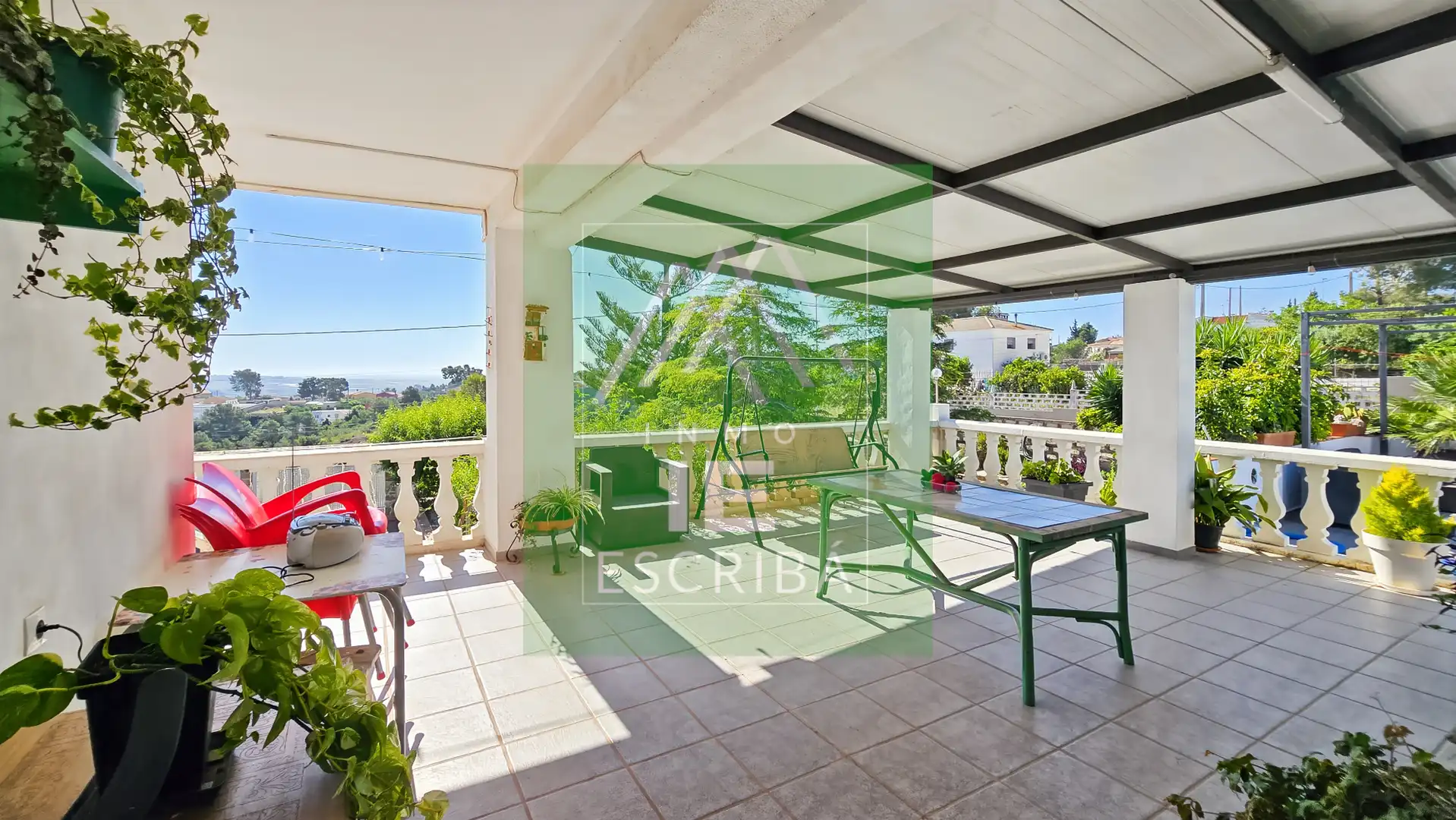 Terraza de Casa o chalet en venta en Catadau con Aire acondicionado, Calefacción y Jardín privado