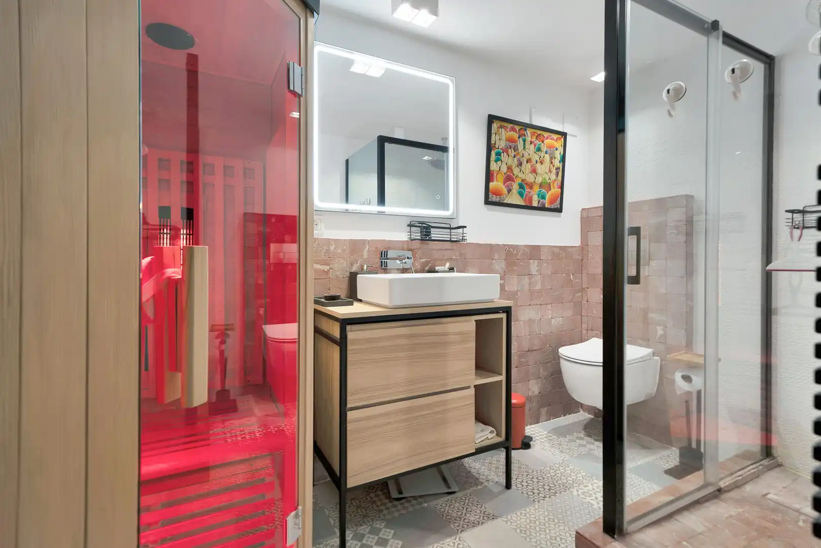 Baño de Casa adosada en venta en Marbella con Jardín privado, Alarma y Piscina comunitaria