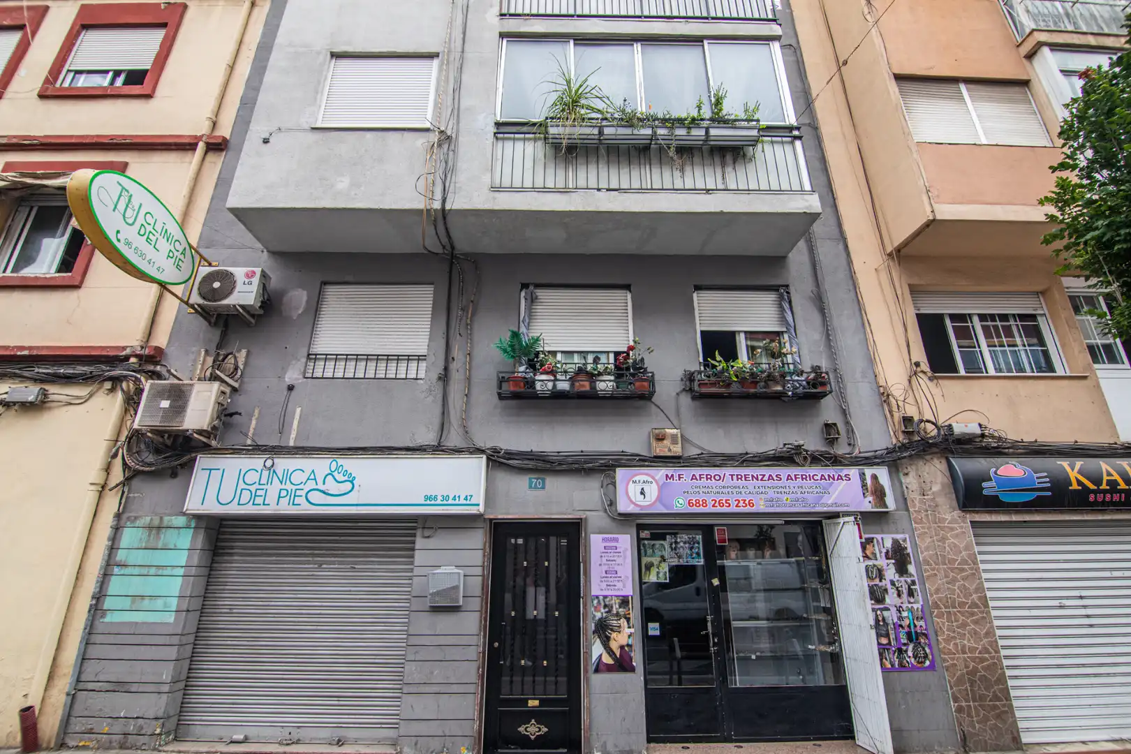 Vista exterior de Pis en venda en Alicante / Alacant amb Aire condicionat, Moblat i Balcó