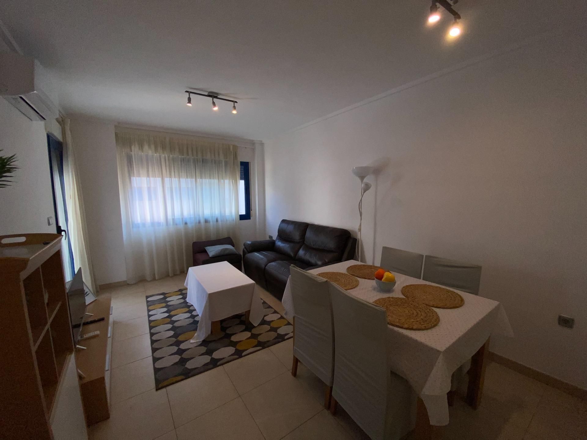 Living room of Flat to rent in Alicante / Alacant  with Air Conditioner, Heating and Terrace