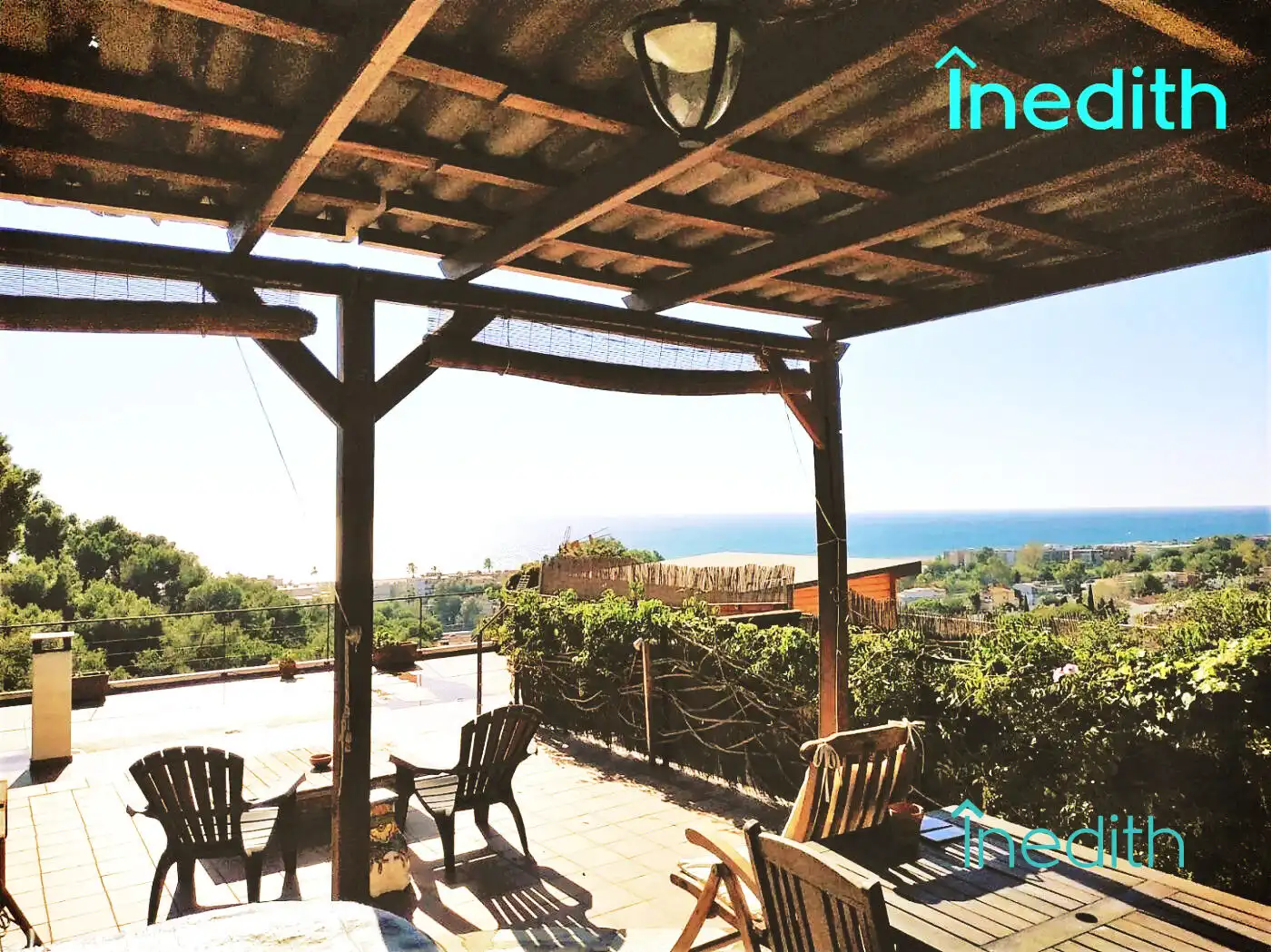 Terrassa de Casa o xalet en venda en Castelldefels amb Aire condicionat, Calefacció i Jardí privat