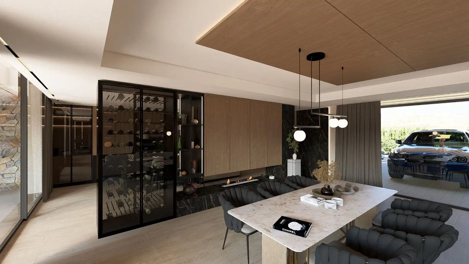 Dining room of Houses for sale in Murcia  with Air Conditioner, Heating and Private garden