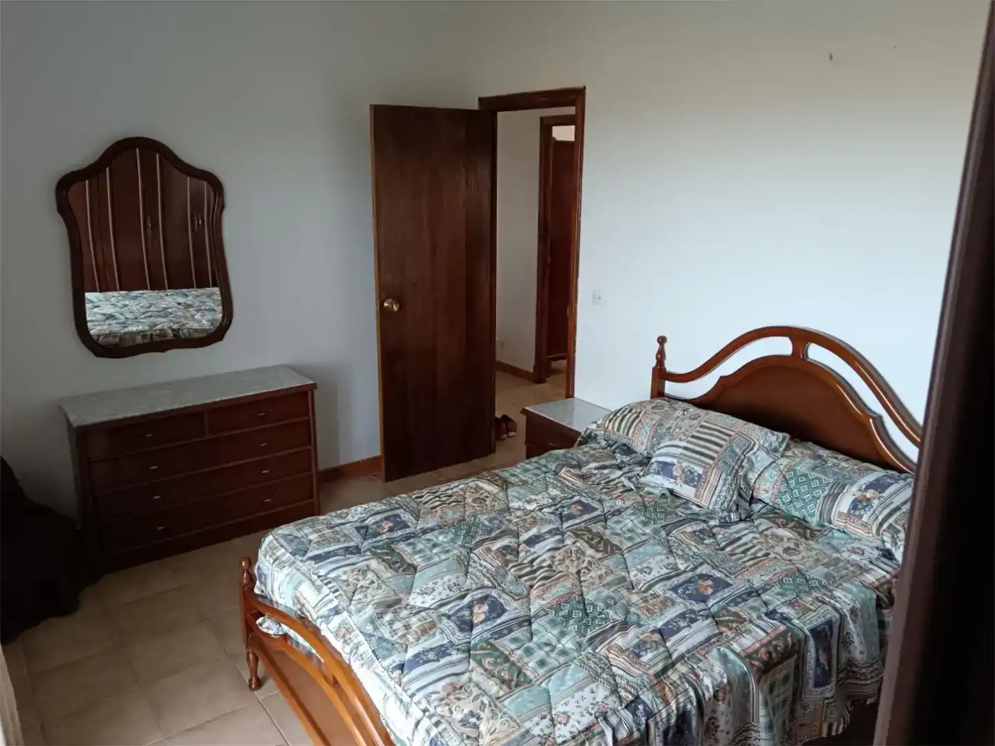 Schlafzimmer von Wohnung zur Miete in Carballeda de Avia mit Privatgarten, Abstellraum und Schwimmbad