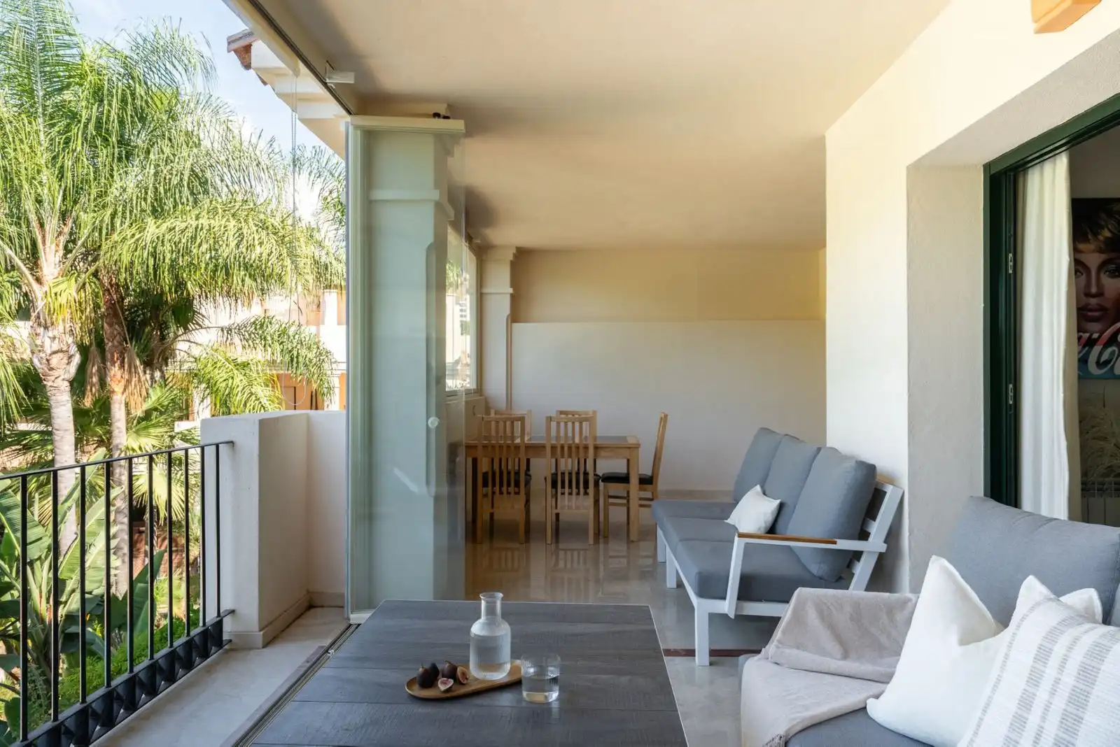 Terrassa de Apartament en venda en Marbella amb Aire condicionat, Terrassa i Traster