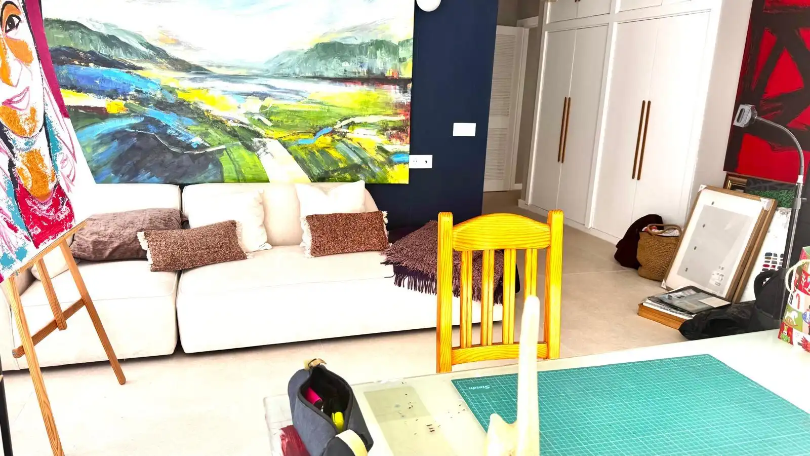 Sala de estar de Piso en venta en Getxo  con Calefacción, Trastero y Horno