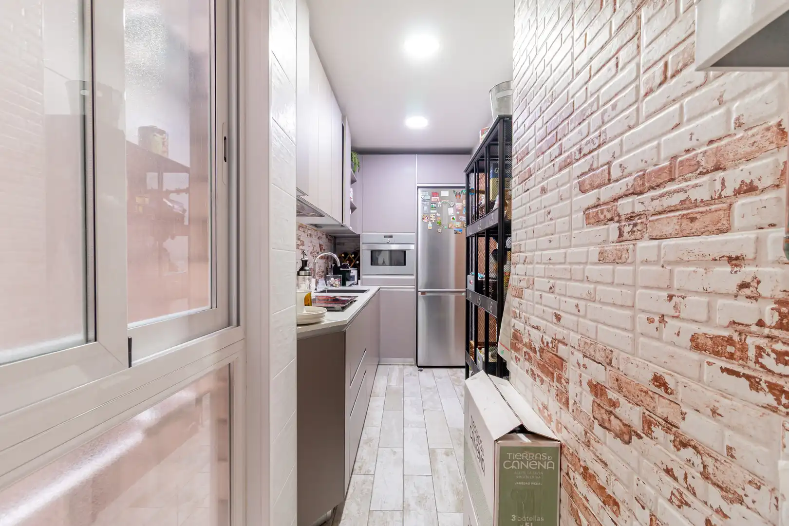 Kitchen of Flat for sale in Madrid  with Heating
