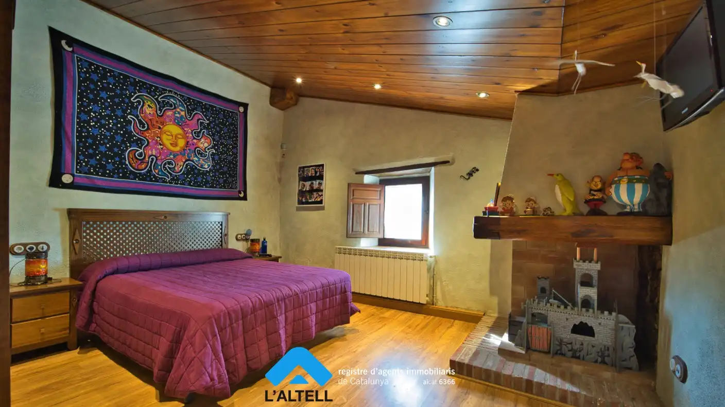 Habitación de Finca rústica en venta en L'Ametlla del Vallès con Aire acondicionado, Calefacción y Jardín privado
