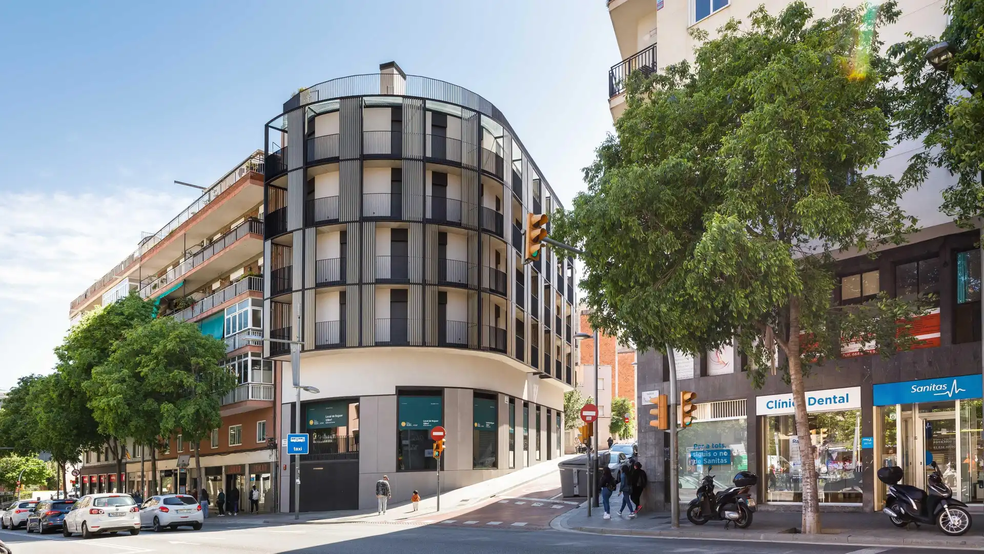 Vista exterior de Pis de lloguer en Barcelona amb Aire condicionat, Calefacció i Parquet