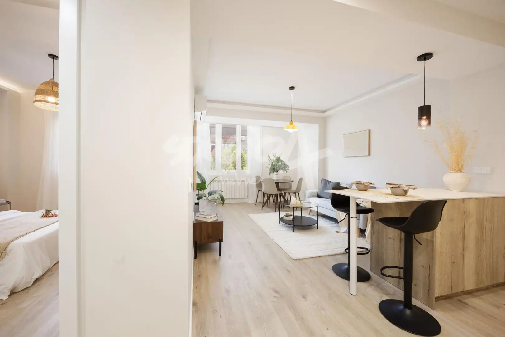 Living room of Flat for sale in Madrid  with Air Conditioner, Heating and Terrace