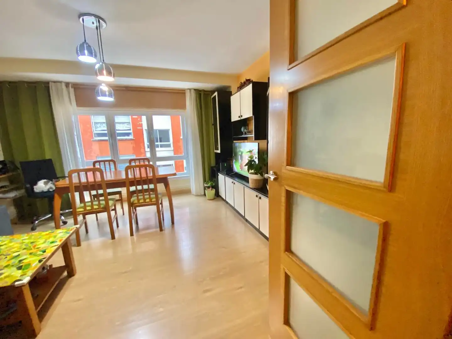 Dining room of Flat for sale in Arteixo  with Heating, Parquet flooring and Storage room