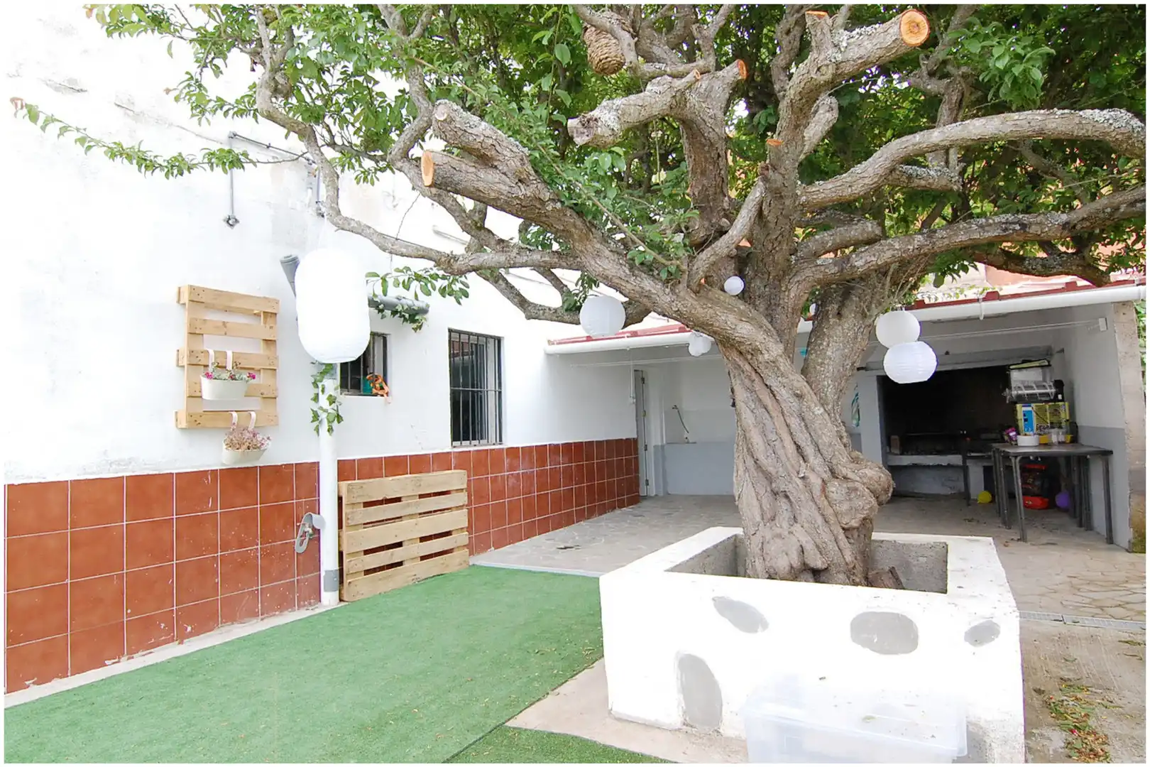 Terrassa de Casa o xalet en venda en El Rosario amb Calefacció, Jardí privat i Terrassa