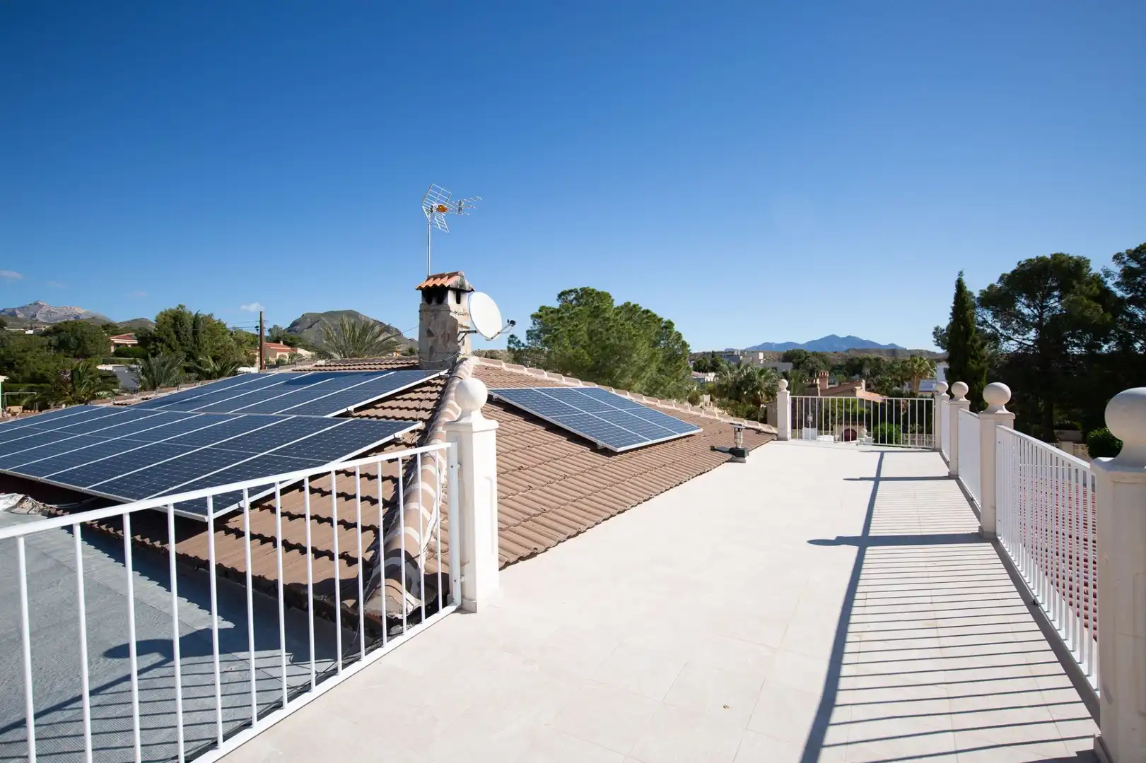 Terrassa de Casa o xalet en venda en Mutxamel amb Aire condicionat, Calefacció i Jardí privat