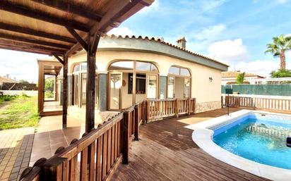 Exterior view of House or chalet for sale in  Murcia Capital  with Private garden, Terrace and Swimming Pool