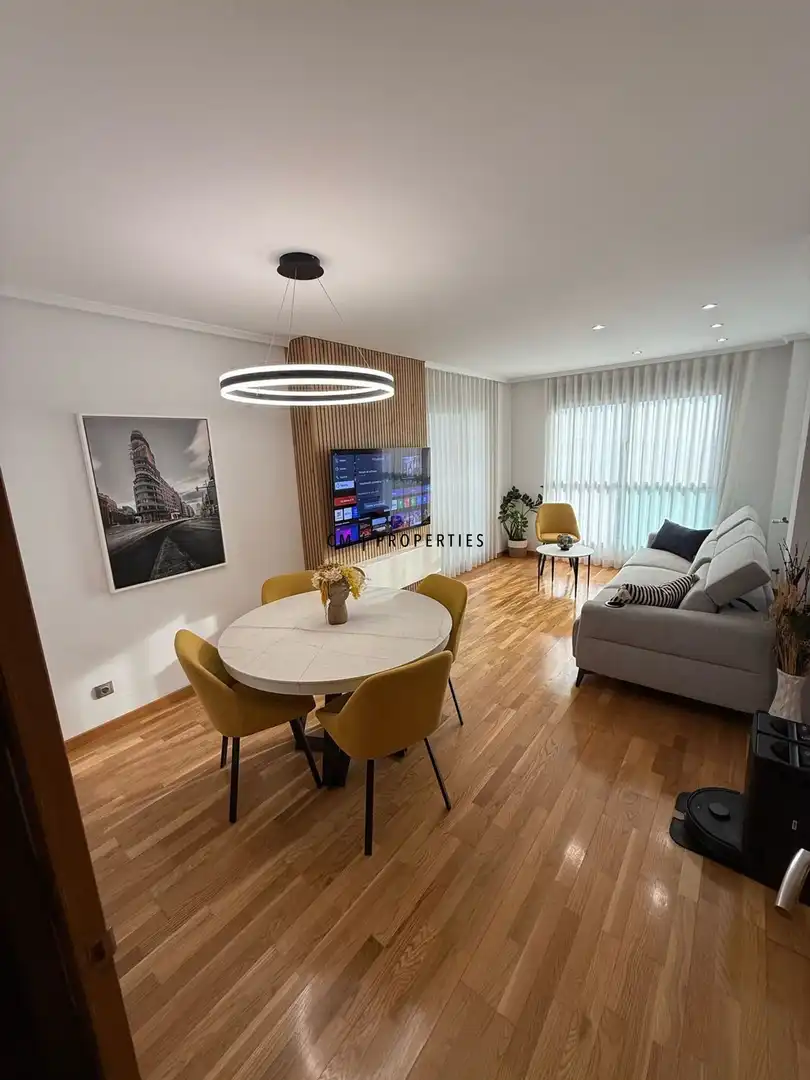 Sala de estar de Piso de alquiler en Valencia con Aire acondicionado, Calefacción y Parquet