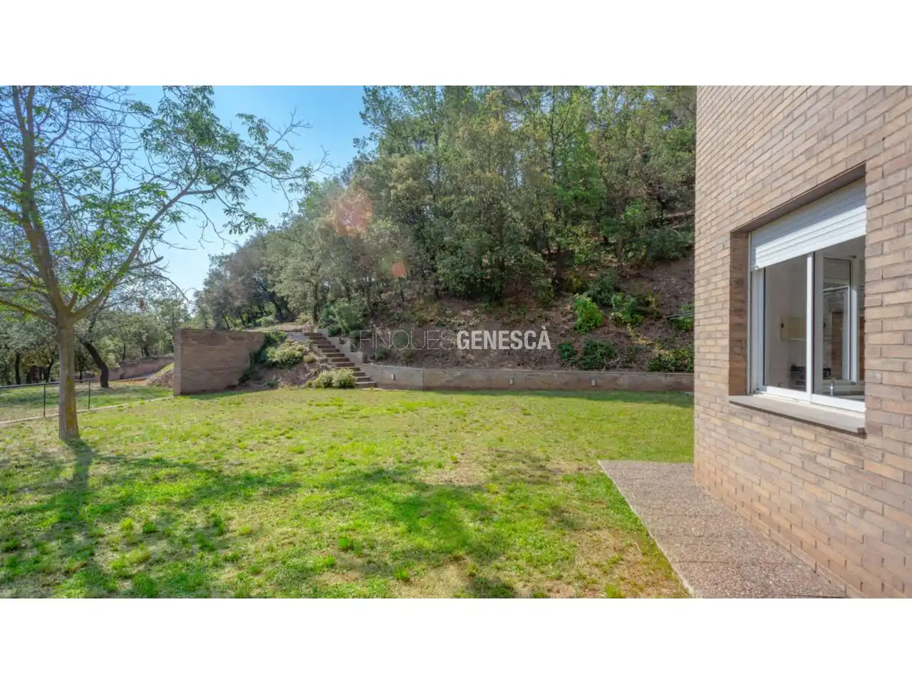 Jardí de Casa o xalet en venda en Matadepera amb Aire condicionat, Calefacció i Jardí privat