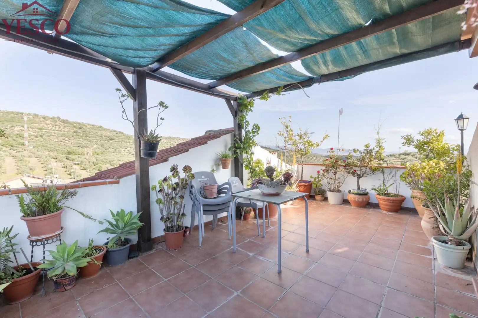 Terraza de Casa adosada en venta en Güevéjar con Calefacción, Terraza y Balcón