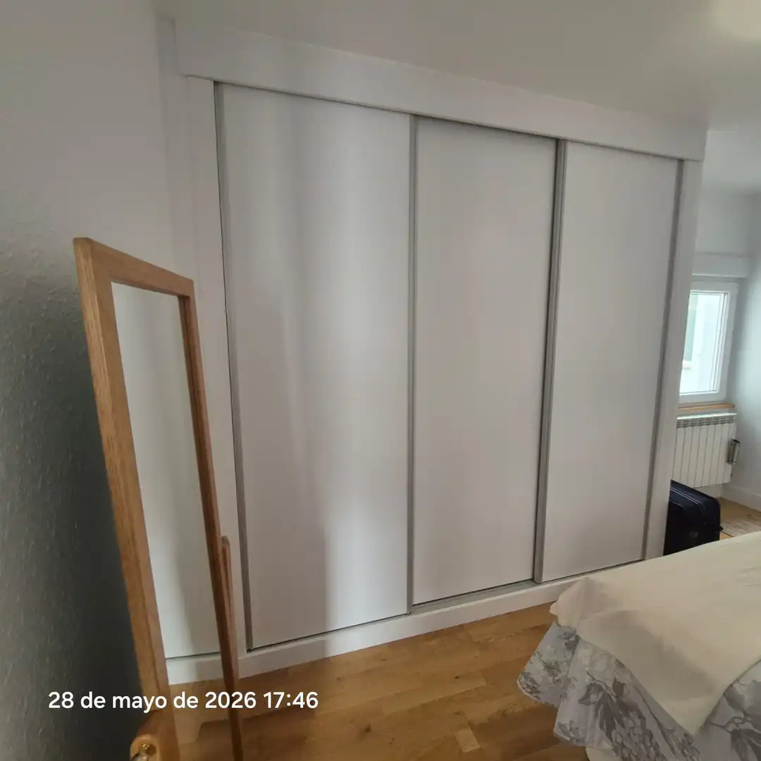 Schlafzimmer von Wohnung zum Verkauf in León Capital  mit Heizung, Parkett und Terrasse