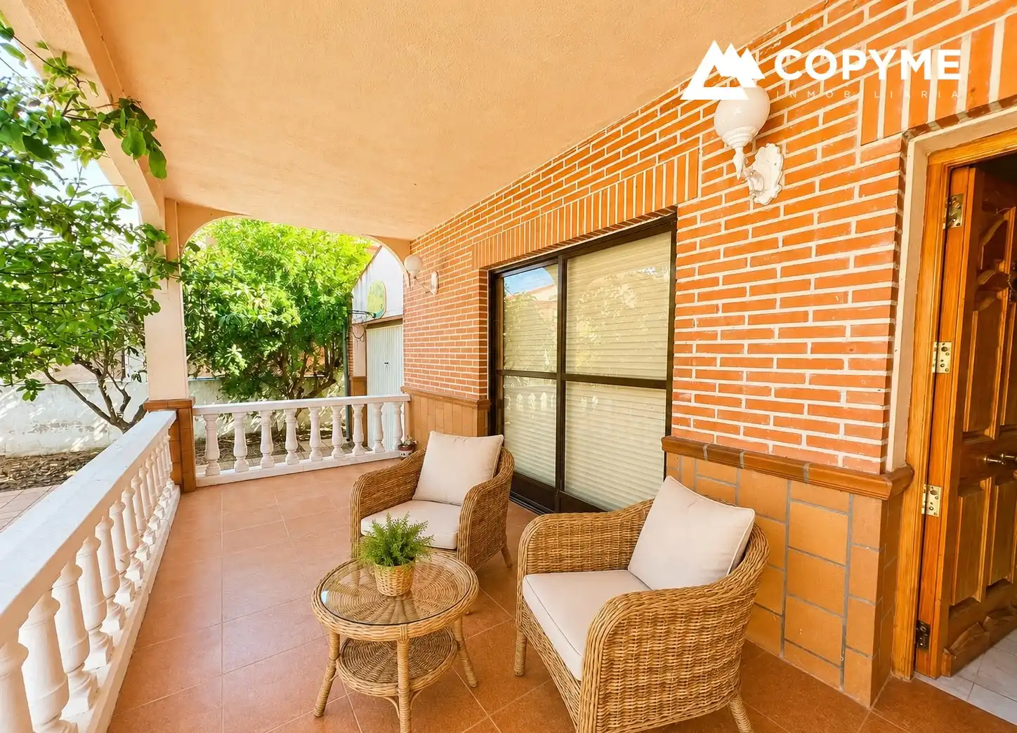 Terraza de Casa adosada en venta en Gerindote con Aire acondicionado, Jardín privado y Amueblado