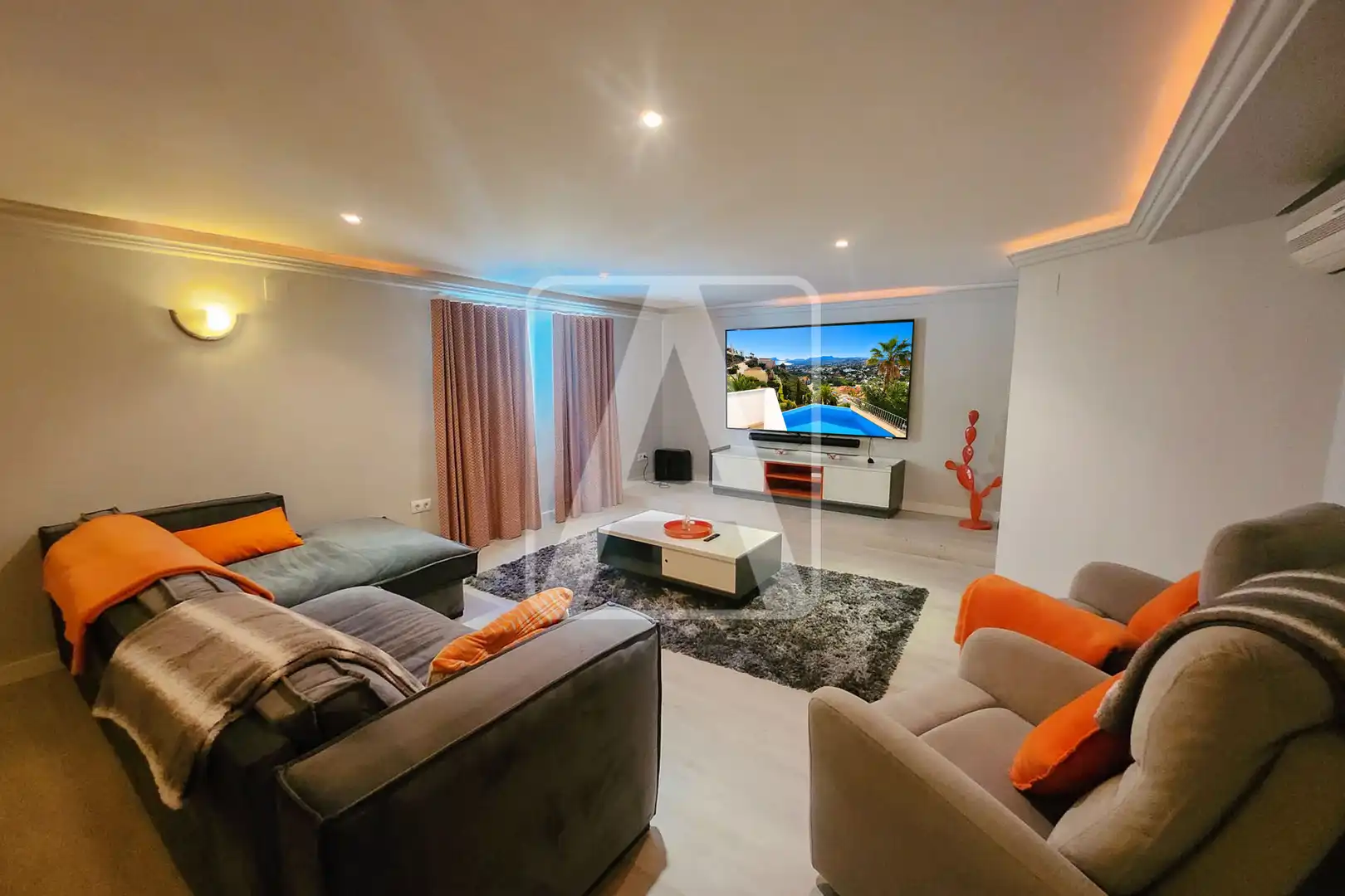 Living room of Houses for sale in Moraira  with Air Conditioner, Heating and Private garden
