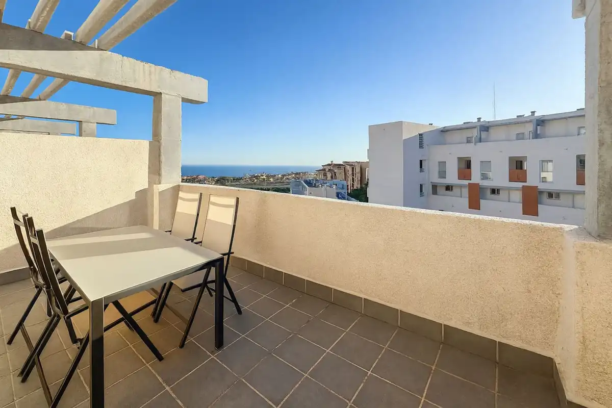 Terrassa de Dúplex en venda en Mijas amb Aire condicionat, Calefacció i Piscina