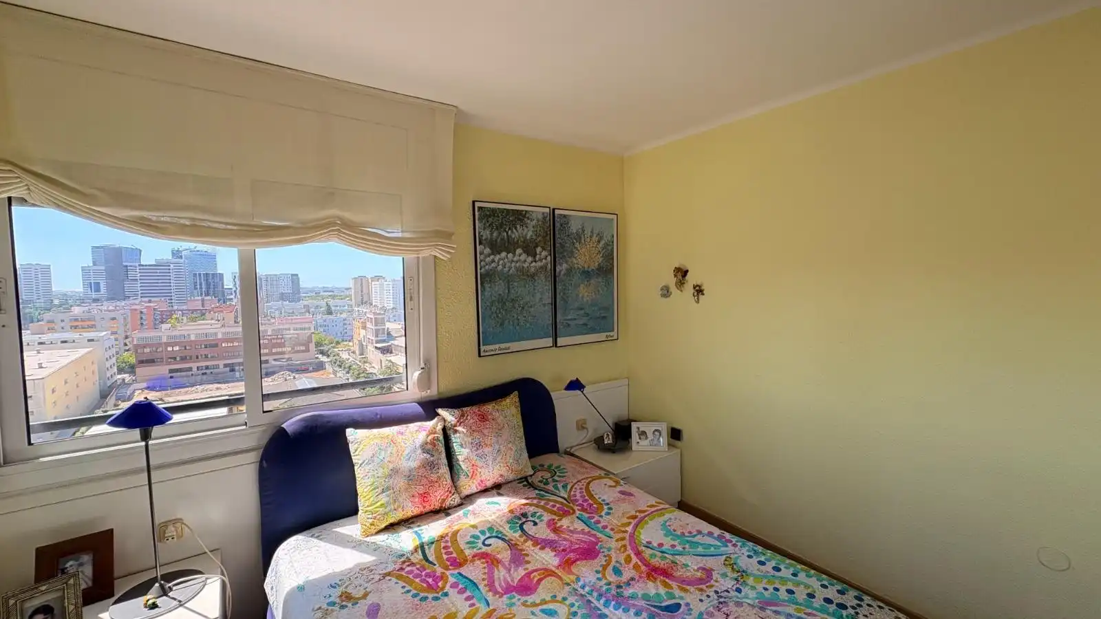 Schlafzimmer von Wohnung zum Verkauf in L'Hospitalet de Llobregat mit Parkett