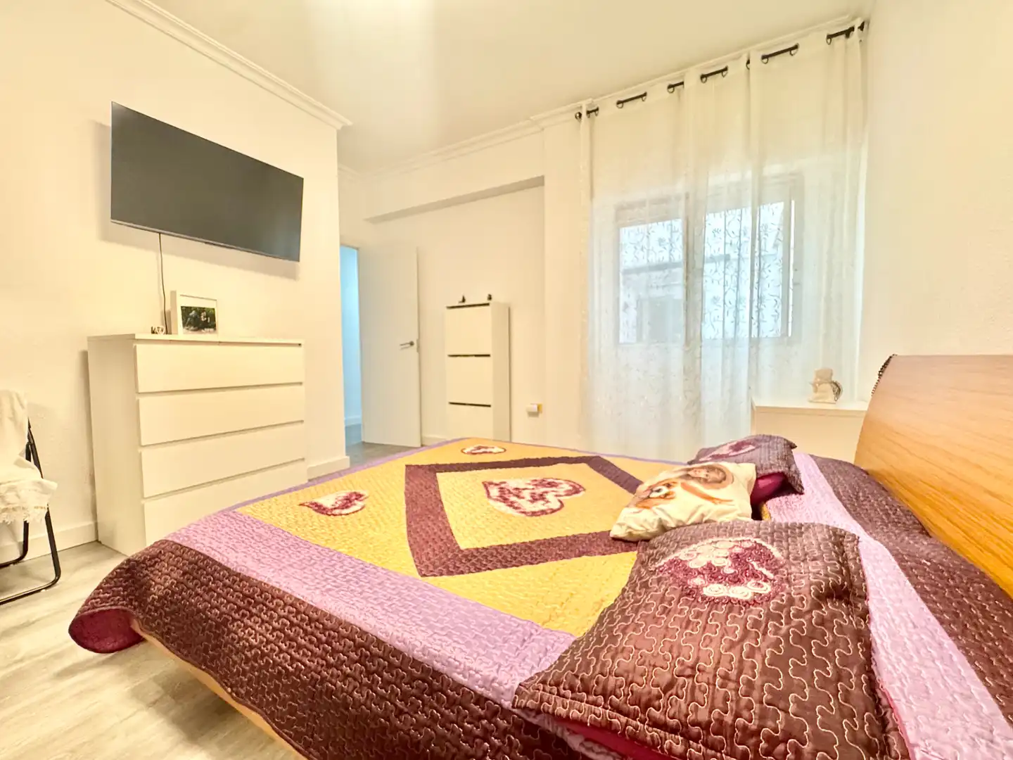 Dormitori de Pis en venda en Sueca amb Aire condicionat, Terrassa i Balcó