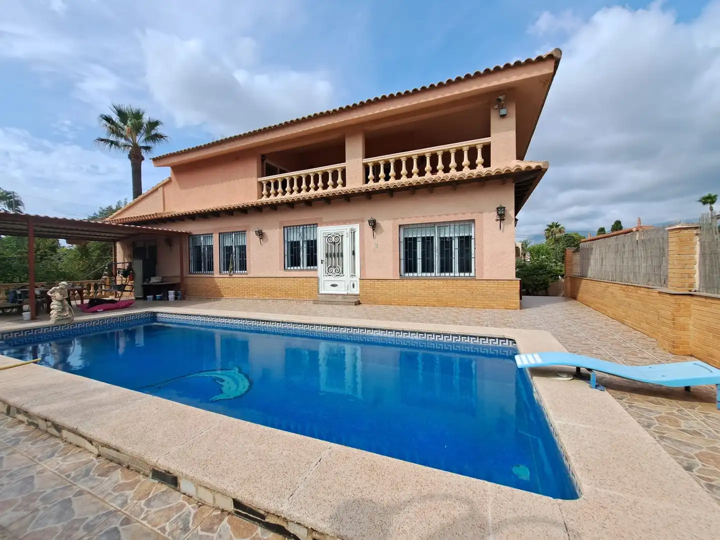 Swimming pool of Houses for sale in L'Alfàs del Pi  with Air Conditioner, Heating and Private garden