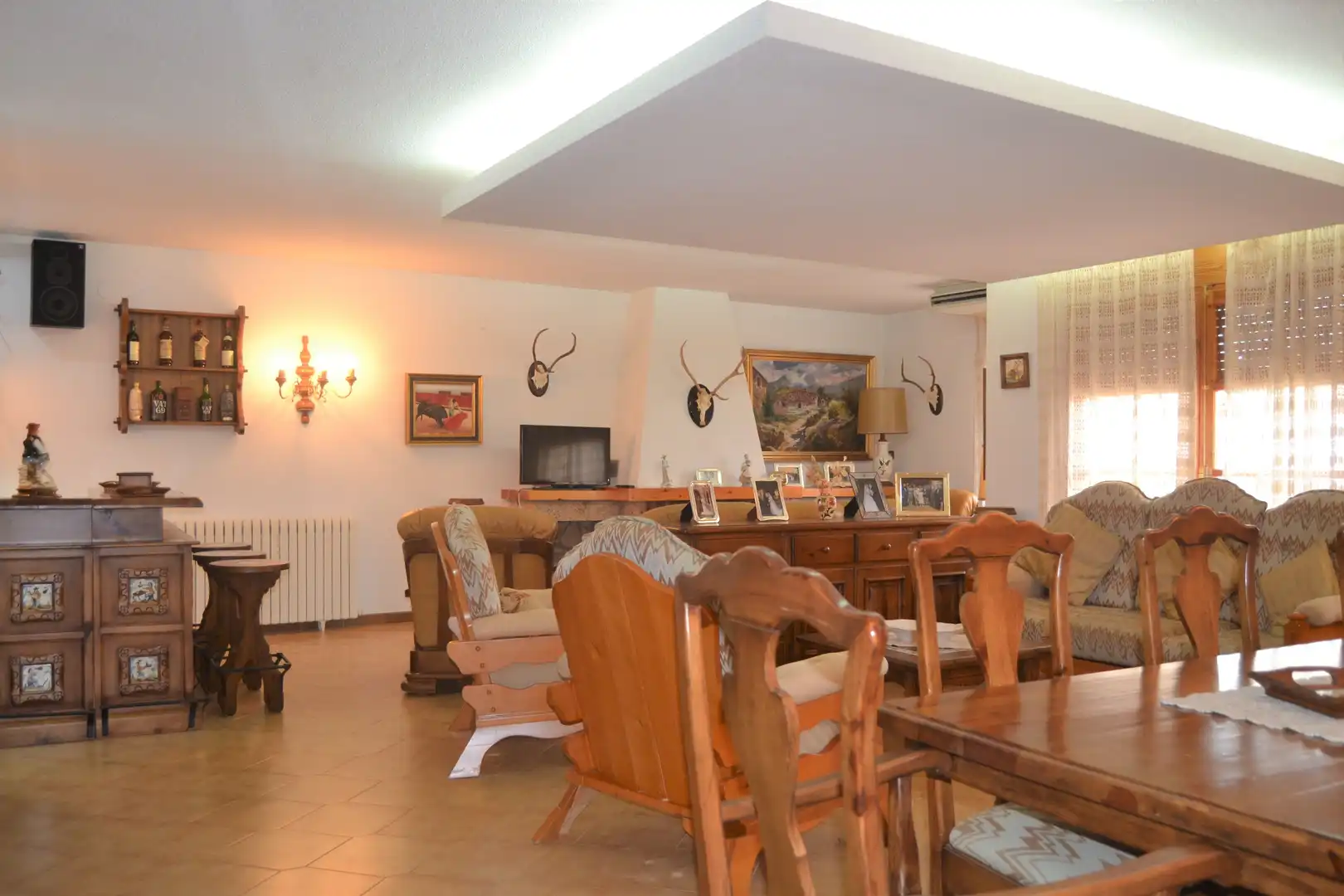 Sala de estar de Casa o chalet en venta en Albalatillo con Aire acondicionado, Jardín privado y Amueblado
