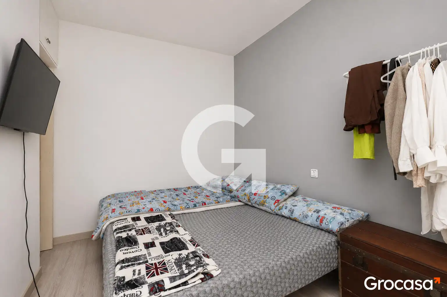 Bedroom of Flat for sale in Gavà  with Air Conditioner, Oven and Balcony