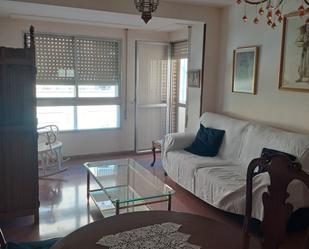 Living room of Flat for sale in  Zaragoza Capital  with Terrace and Balcony