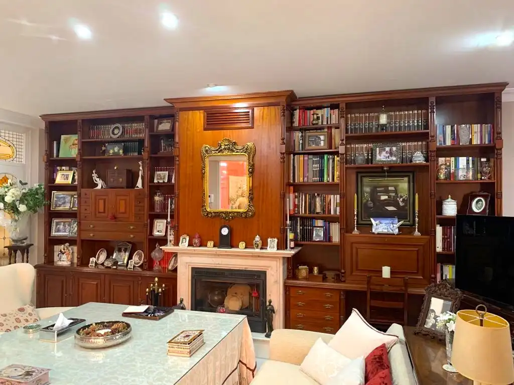 Sala d'estar de Casa o xalet en venda en El Puerto de Santa María amb Aire condicionat i Jardí privat