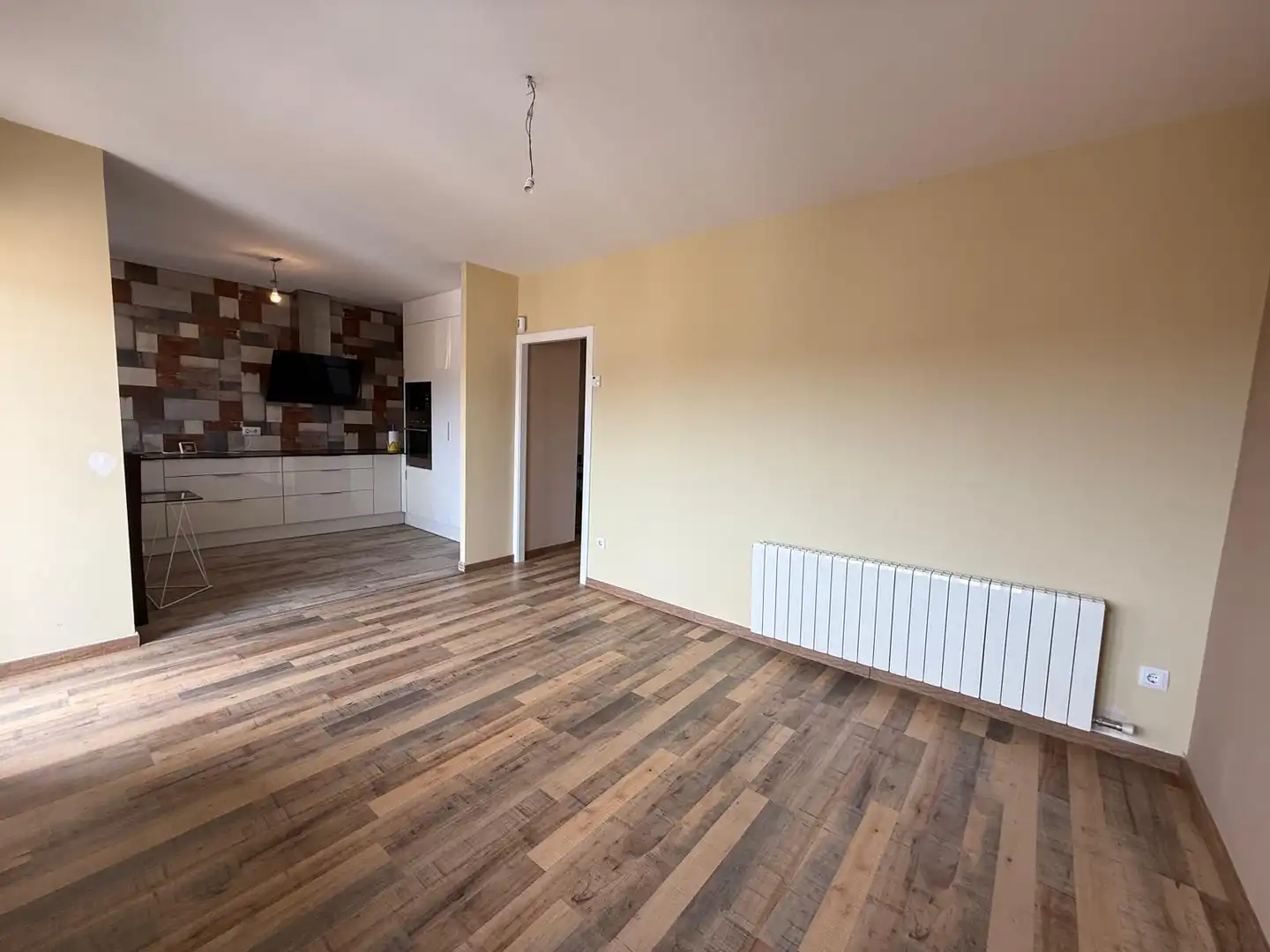 Sala de estar de Piso en venta en Almacelles con Calefacción, Parquet y Horno