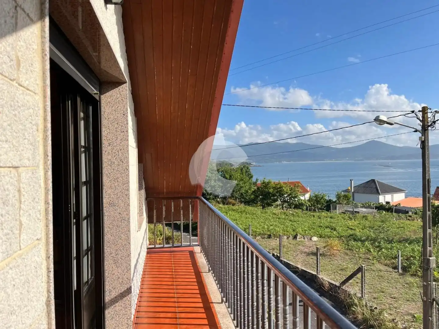Balcony of Houses for sale in Muros  with Heating and Private garden