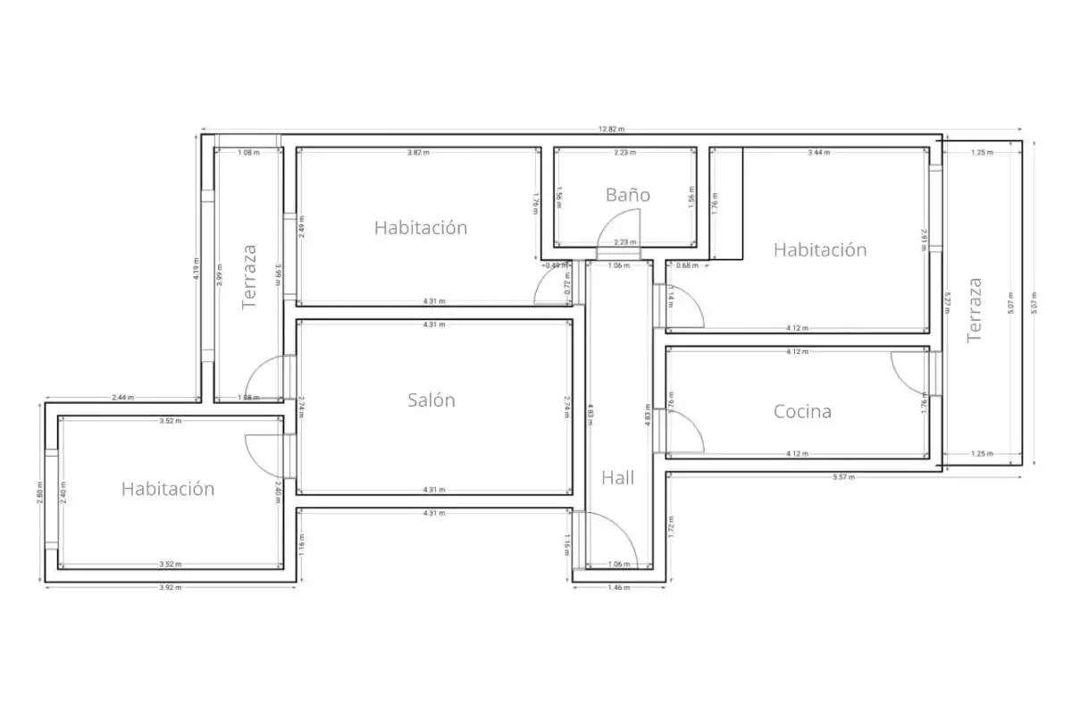 Flat for sale in Madrid  with Air Conditioner, Heating and Terrace