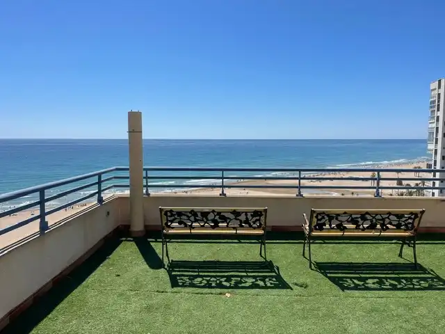 Terrace of Attic for rent in Alicante / Alacant  with Air Conditioner, Heating and Terrace
