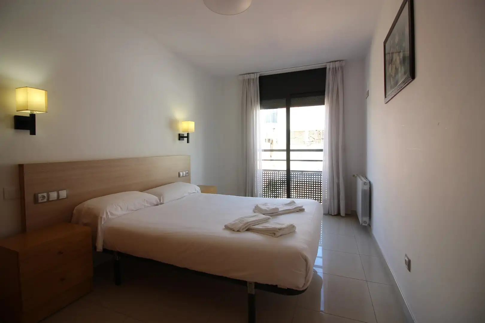 Bedroom of Flat for sale in Roses  with Heating and Furnished